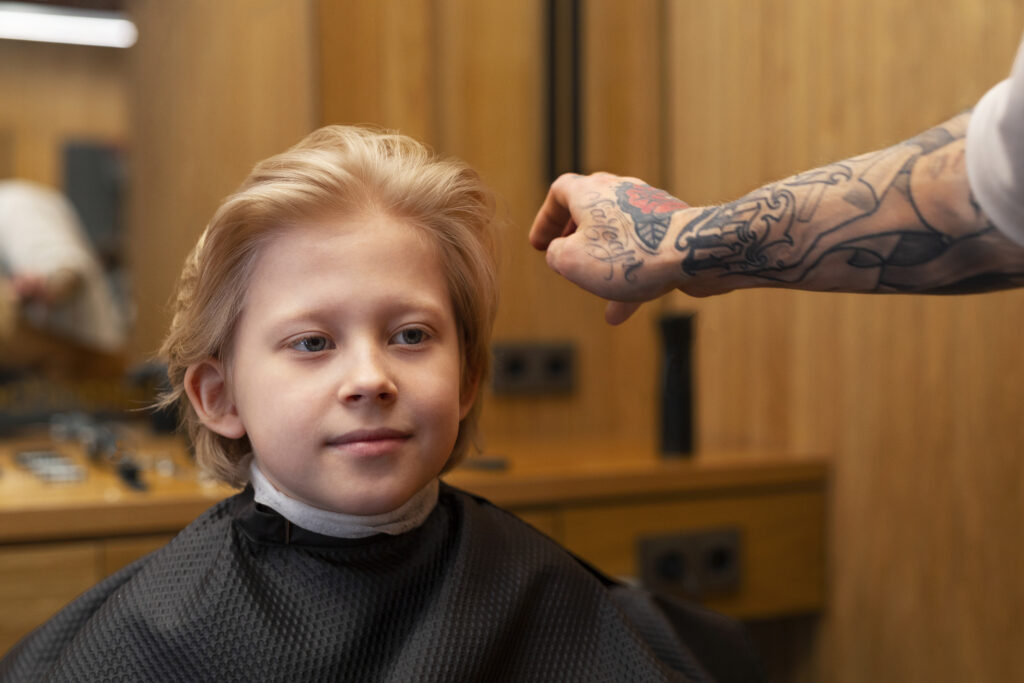 7-year-olds' Boy Haircuts 4 Textured Crop