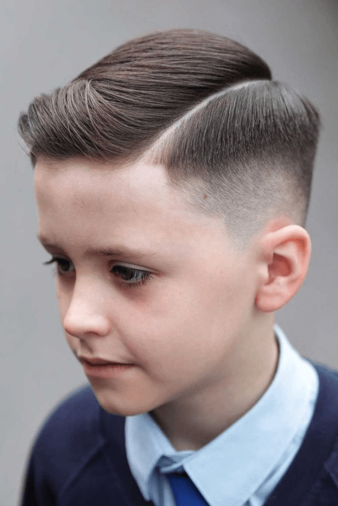 7-year-olds' Boy Haircuts 19 Comb Over