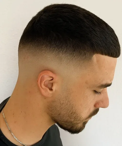 Drop Fade Haircut 11 Drop Fade Short Hair