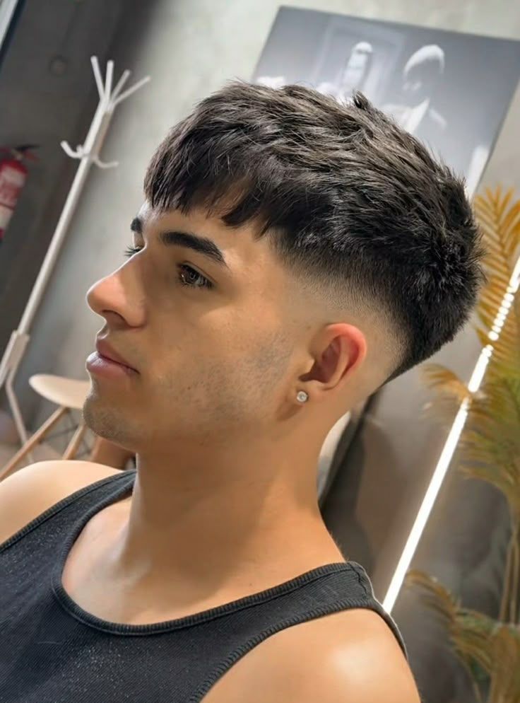 Boys Fade Haircut 21 Boys Fade with Fringe