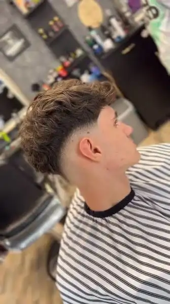 Fluffy Drop Fade