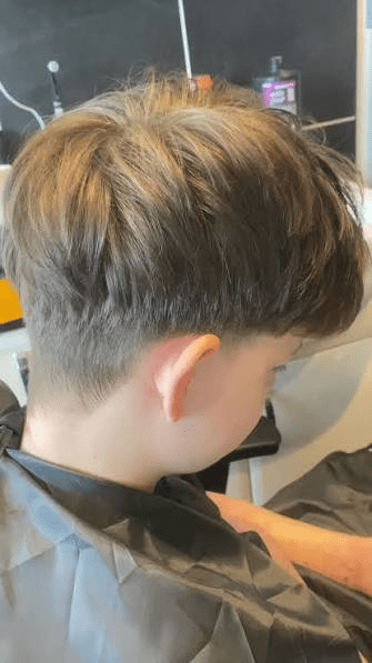 8-Year-Old Boy Haircut 6 First Fade Low Taper Fade