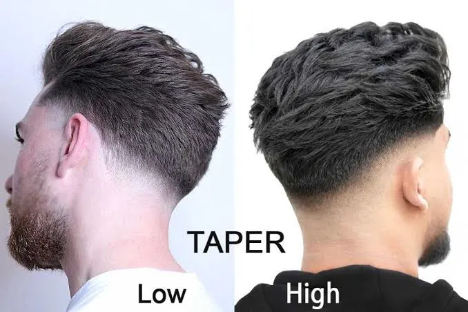 High Taper Fade 4 High or Low Taper Better