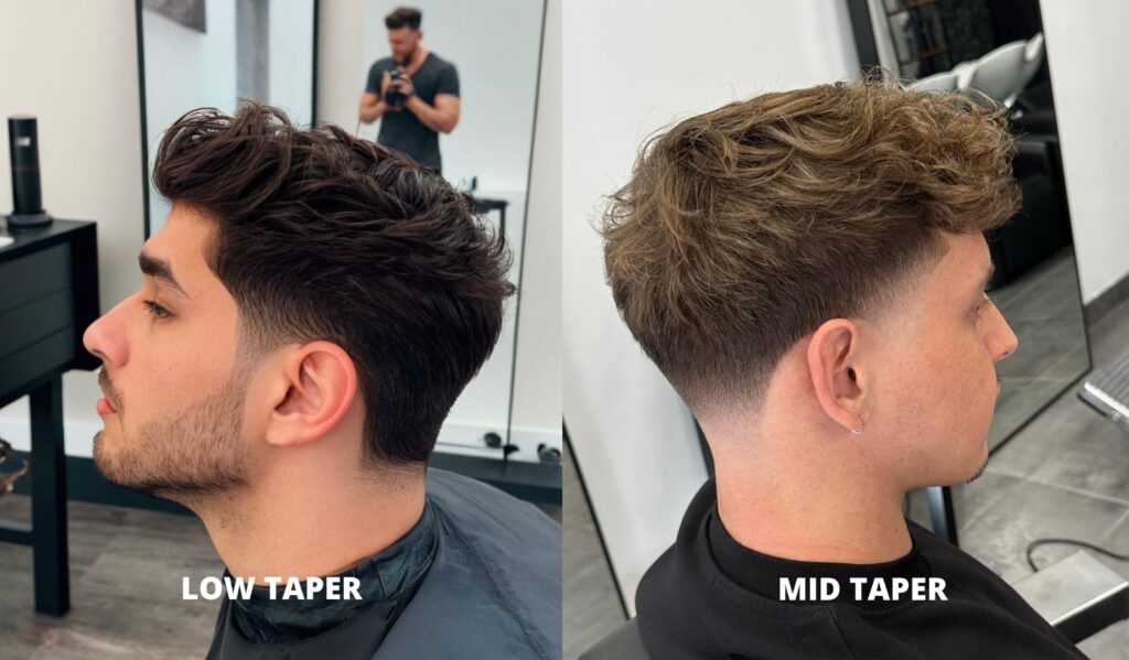 Mid Skin Fade vs Mid Taper