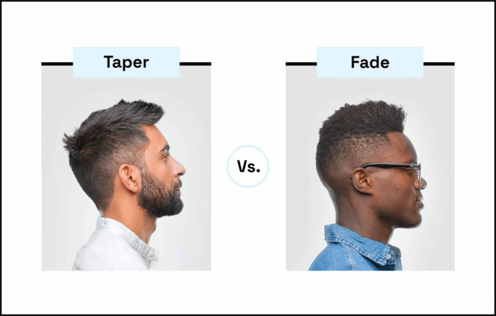 High Taper Fade 3 High Taper vs. High Fade