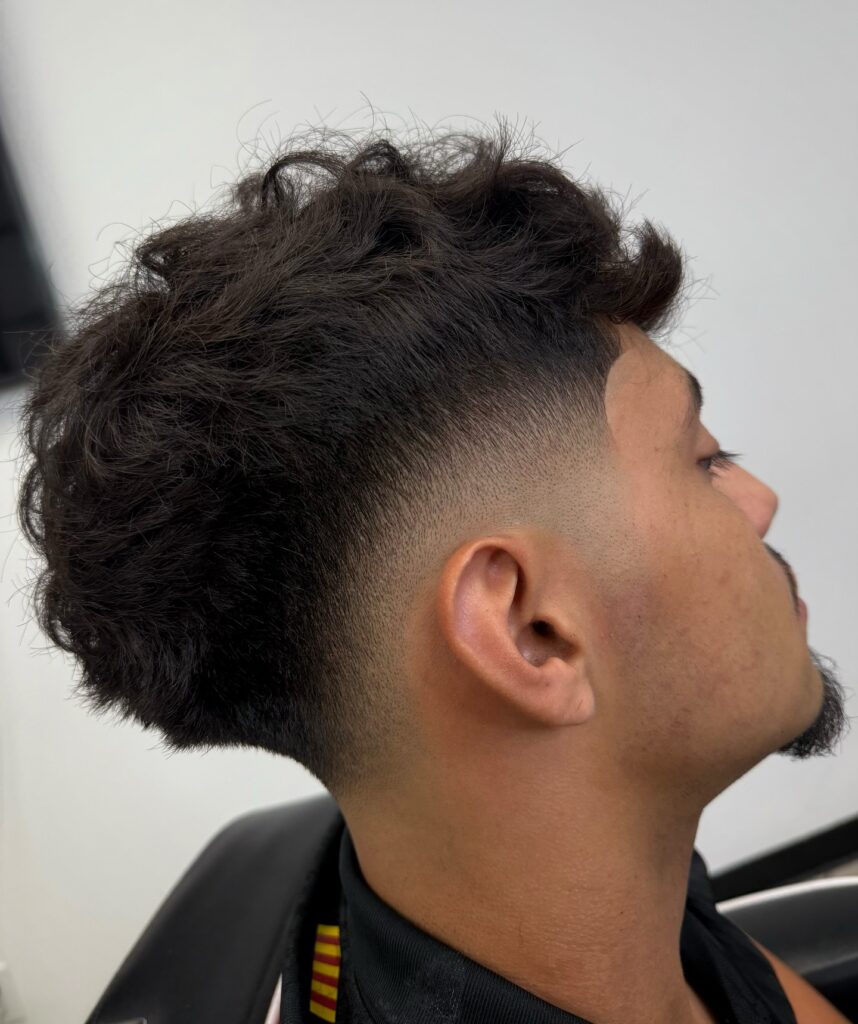 Mid Fade Drop Fade Combo