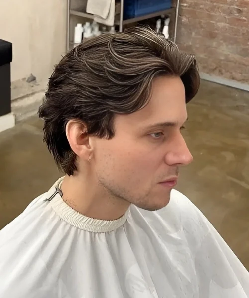 Textured Middle Part