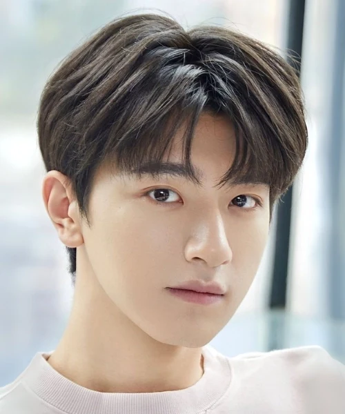 Two-Block Haircut 7 Two Block Middle Part