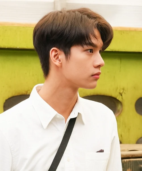 Two-Block Haircut 17 Two Block Straight Hair