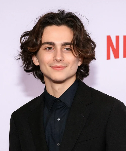 Middle Part Wavy Hair