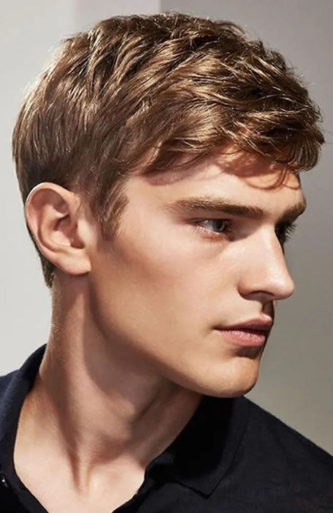 Textured Fringe on Straight Hair